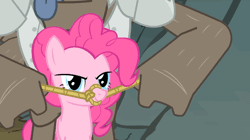 Size: 750x421 | Tagged: safe, derpibooru import, pinkie pie, a dog and pony show, g4, gif, image