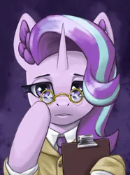 Size: 3120x4200 | Tagged: safe, artist:闪电_lightning, derpibooru import, starlight glimmer, unicorn, equestria at war mod, horn, image, png