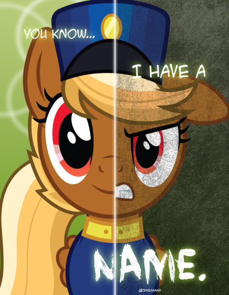 Size: 1787x2301 | Tagged: safe, artist:jaye, derpibooru import, image, one ear down, png, solo, style emulation, swift reply, two sided posters, two sides