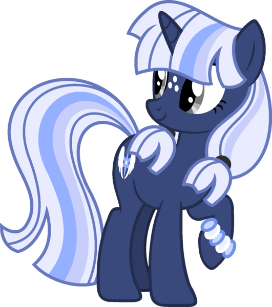 Size: 1550x1750 | Tagged: safe, artist:pegasski, derpibooru import, oc, oc:silverlay, unofficial characters only, original species, pony, unicorn, bracelet, braid, female, female oc, freckles, g4, horn, image, jewelry, mare, mare oc, pigtails, png, simple background, solo, transparent background, twin braids, umbra pony, umbra pony oc, umbra unicorn, umbra unicorn oc, unicorn oc
