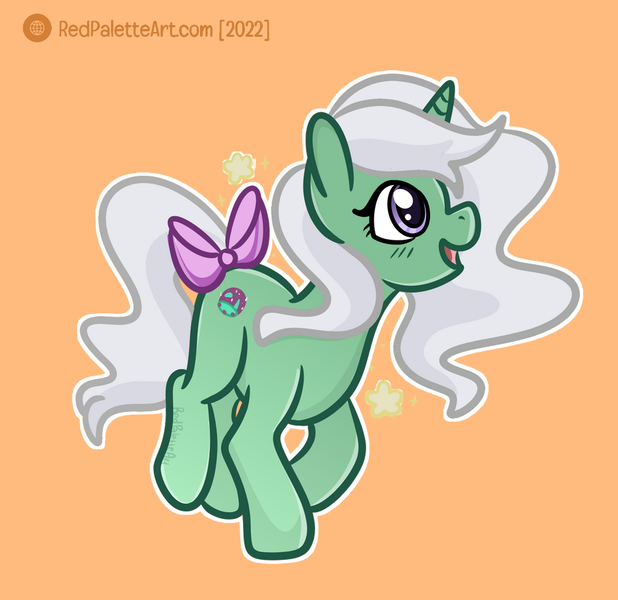 Size: 908x881 | Tagged: safe, artist:redpalette, derpibooru import, star hopper, pony, unicorn, g1, cute, female, horn, image, mare, png, simple background, smiling, space