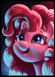 Size: 2480x3508 | Tagged: safe, artist:justgaduh, derpibooru import, pinkie pie, earth pony, pony, female, g4, heart, heart eyes, image, mare, png, solo, wingding eyes