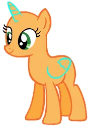 Size: 386x546 | Tagged: safe, artist:frozengembases, derpibooru import, oc, unofficial characters only, alicorn, pony, bald, base, blank flank, female, g4, image, mare, no freckles, png, simple background, smiling, solo, white background