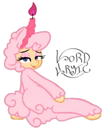 Size: 346x433 | Tagged: suggestive, artist:lordlyric, derpibooru import, oc, oc:wick, unofficial characters only, llama, pony, base artist needed, base used, female, image, png, solo, solo female