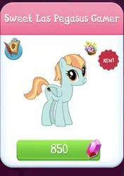 Size: 493x699 | Tagged: safe, derpibooru import, screencap, unnamed character, unnamed pony, pegasus, pony, female, g4, gameloft, image, mare, png, solo