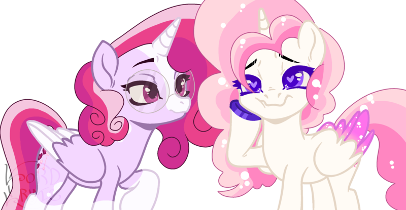 Size: 3148x1632 | Tagged: safe, artist:lordlyric, derpibooru import, oc, oc:cupid, oc:sun spot, unofficial characters only, alicorn, pony, base artist:shacor, base used, female, glasses, image, mare, png, simple background, transparent background