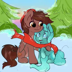 Size: 3000x3000 | Tagged: safe, derpibooru import, oc, earth pony, pegasus, pony, unicorn, commission, couple, horn, image, love, png, ych result