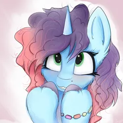 Size: 4000x4000 | Tagged: safe, artist:ser-p, derpibooru import, pony, unicorn, g5, absurd resolution, alternate hairstyle, female, horn, image, mare, misty brightdawn, png, solo
