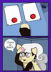 Size: 1500x2117 | Tagged: safe, artist:atomgatherer, derpibooru import, oc, oc:atomtehtraveller, earth pony, caption, fake cutie mark, image, image macro, png, solo, text