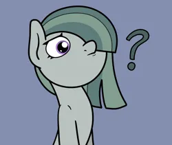 Size: 2048x1728 | Tagged: safe, artist:ewoudcponies, derpibooru import, marble pie, earth pony, pony, female, gray background, image, jpeg, question mark, simple background