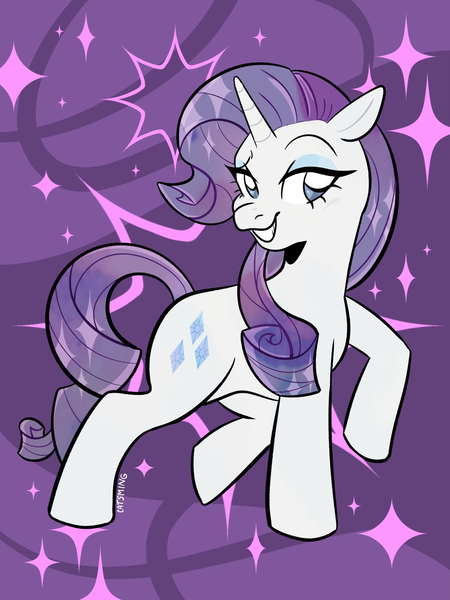 Size: 1350x1800 | Tagged: safe, artist:catsming, derpibooru import, rarity, pony, unicorn, female, g4, horn, image, png, solo