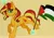Size: 2048x1431 | Tagged: safe, artist:carouselunique, derpibooru import, sunset shimmer, pony, unicorn, current events, female, flag, horn, image, jpeg, magic, mare, mouthpiece, palestine, politics, simple background, solo, telekinesis, yellow background
