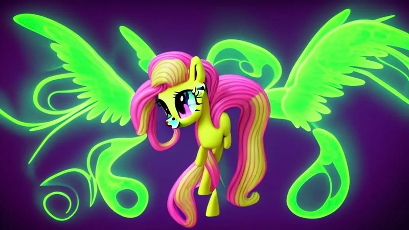 Size: 1024x576 | Tagged: safe, ai content, derpibooru import, generator:openart ai, machine learning generated, fluttershy, generator:openart.ai, image, jpeg