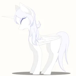 Size: 2000x2000 | Tagged: safe, derpibooru import, oc, oc:κασσάνδρα, alicorn, pony, alicorn oc, horn, image, png, wings