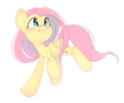 Size: 5400x4500 | Tagged: safe, artist:melodylibris, derpibooru import, fluttershy, pegasus, pony, absurd resolution, cute, female, folded wings, g4, image, mare, png, shyabetes, simple background, smiling, solo, transparent background, wings