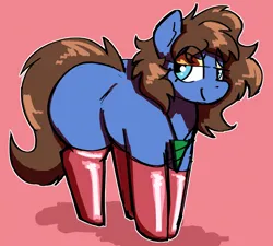 Size: 1280x1154 | Tagged: safe, artist:wallswallswalls, ponerpics import, ponybooru import, oc, unofficial characters only, pony, butt, clothes, huge butt, image, jpeg, large butt, latex, latex socks, male, socks