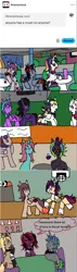 Size: 932x3304 | Tagged: safe, artist:ask-luciavampire, derpibooru import, oc, earth pony, pegasus, pony, undead, unicorn, vampire, vampony, ask, horn, image, love, png, tumblr