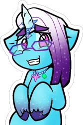 Size: 468x700 | Tagged: safe, artist:zutcha, derpibooru import, pony, unicorn, g5, comet (g5), eye clipping through hair, eyebrows, eyebrows visible through hair, grin, horn, image, looking at you, male, png, simple background, smiling, smiling at you, solo, stallion, transparent background, unshorn fetlocks