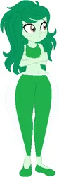 Size: 183x544 | Tagged: suggestive, artist:sturk-fontaine, derpibooru import, wallflower blush, human, equestria girls, base used, child bearing hips, crossed arms, freckles, g4, image, png, simple background, thighs, thunder thighs, white background, wide hips