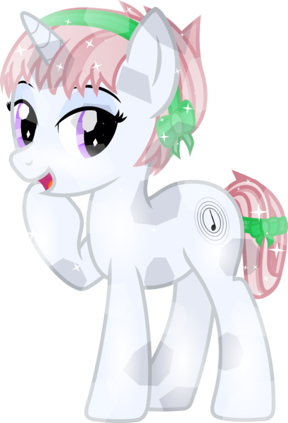 Size: 2116x3101 | Tagged: safe, artist:cranberry-tofu, derpibooru import, oc, oc:whisper call, crystal pony, pony, unicorn, crystallized, female, horn, image, mare, png, simple background, solo, transparent background, vector