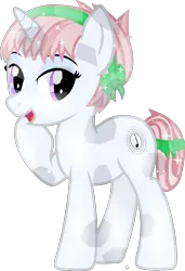 Size: 2116x3101 | Tagged: safe, artist:cranberry-tofu, derpibooru import, oc, oc:whisper call, crystal pony, pony, unicorn, crystallized, female, horn, image, mare, png, simple background, solo, transparent background, vector