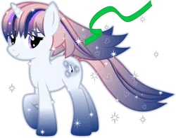 Size: 3875x3032 | Tagged: safe, artist:cranberry-tofu, derpibooru import, oc, oc:whisper call, pony, unicorn, female, horn, image, mare, png, rainbow power, simple background, solo, transparent background, vector