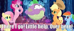 Size: 773x323 | Tagged: safe, derpibooru import, screencap, applejack, fluttershy, pinkie pie, rainbow dash, spike, fish, puffer fish, seapony (g4), my little pony: the movie, caption, finding nemo, image, image macro, imgflip, jpeg, movie reference, seaponified, seapony applejack, seapony fluttershy, seapony pinkie pie, seapony rainbow dash, species swap, spike the pufferfish, text
