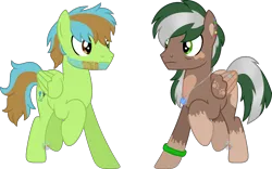 Size: 2065x1292 | Tagged: safe, artist:pure-blue-heart, derpibooru import, oc, oc:harmonic melody, oc:poppa cap, unofficial characters only, pegasus, pony, base used, beard, bracelet, brown eyes, colored wings, ear piercing, earring, facial hair, gift art, green eyes, image, jewelry, male, necklace, pegasus oc, piercing, png, simple background, stallion, stallion oc, tail, transparent background, two toned mane, two toned tail, two toned wings, watermark, wing ring, wings