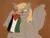 Size: 1137x862 | Tagged: safe, artist:silly pony doodles (blm + acab), ponerpics import, ponybooru import, derpy hooves, flag, image, mouthpiece, palestine, png, politics, solo