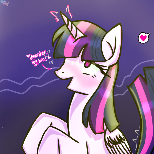 Size: 2048x2048 | Tagged: questionable, artist:magicalmilo!, derpibooru import, twilight sparkle, alicorn, heart, image, implied sex, magic, magic aura, png