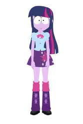 Size: 1030x1538 | Tagged: safe, derpibooru import, twilight sparkle, human, equestria girls, female, g4, humanized, image, png, solo, south park, style emulation