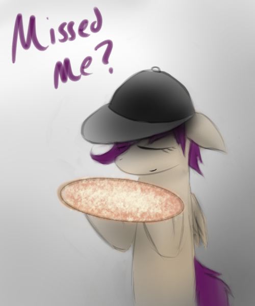 Size: 500x600 | Tagged: safe, derpibooru import, scootaloo, anthro, pegasus, ask scootaloo, food, g4, hat, image, jpeg, pizza