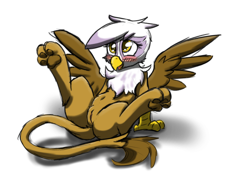 Size: 6155x4858 | Tagged: explicit, artist:pzkratzer, derpibooru import, gilda, gryphon, belly button, blushing, colored sketch, cute, cute porn, gildadorable, human vagina on griffon, image, lying down, nudity, paws, png, presenting, presenting pussy, simple background, sketch, solo, spread wings, transparent background, underpaw, vulva, wings