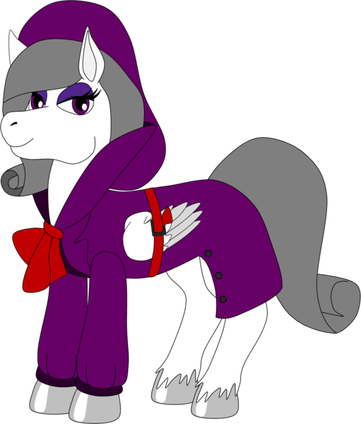 Size: 1296x1523 | Tagged: safe, artist:thecanadiantoony2001, derpibooru import, oc, oc:oliver spade, pegasus, pony, clothes, detective, eyeshadow, fedora, female, g4, hat, image, makeup, png, simple background, solo, transparent background, trenchcoat