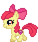 Size: 76x84 | Tagged: safe, artist:botchan-mlp, artist:moonlight bloom, derpibooru import, apple bloom, earth pony, pony, animated, apple bloom's bow, bow, desktop ponies, female, filly, foal, g4, gif, hair bow, image, loop, perfect loop, pixel art, simple background, solo, sprite, transparent background, walking