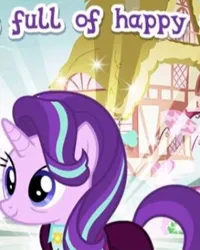 Size: 320x400 | Tagged: safe, derpibooru import, starlight glimmer, pony, unicorn, clothes, cropped, female, g4, gameloft, horn, image, jpeg, mare, meme, my little pony: magic princess, older, older starlight glimmer, solo, text, wow! glimmer