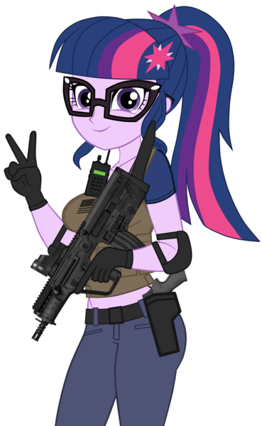 Size: 1974x3214 | Tagged: safe, alternate version, artist:edy_january, artist:philelmago, derpibooru import, editor:edy_january, part of a set, sci-twi, twilight sparkle, human, equestria girls, equestria girls series, armor, assault rifle, belt, body armor, breasts, bullpup rifle, busty sci-twi, call of duty, call of duty: modern warfare, call of duty: modern warfare 2, call of duty: modern warfare 3, call of duty: warzone, captain twilight, clothes, g4, glasses, gloves, gun, handgun, image, john "soap" mactavish, knife, looking at you, mateba 2006m, military, mtar-21, pistol, png, radio, revolver, rifle, sexy, shirt, simple background, soldier, solo, special forces, tactical, tactical vest, task forces 141, transparent background, trigger discipline, united states, vest, weapon, x95