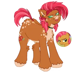 Size: 1000x1000 | Tagged: safe, artist:kazmuun, derpibooru import, babs seed, pony, image, png, simple background, solo, tongue out, transparent background