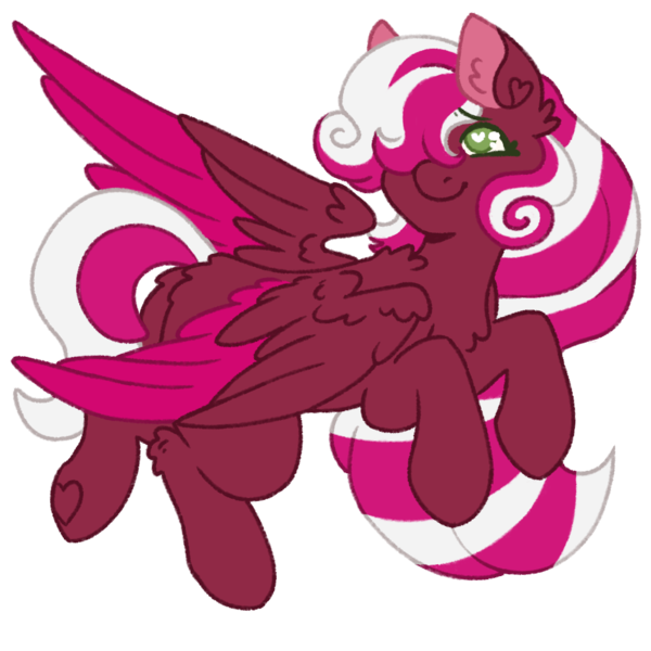 Size: 1000x1000 | Tagged: safe, artist:kazmuun, derpibooru import, oc, oc:love ribbons, pegasus, pony, colored wings, female, image, mare, png, simple background, solo, transparent background, two toned wings, wings