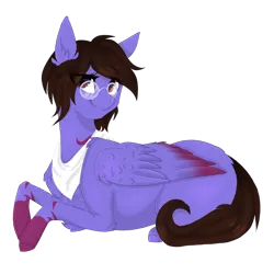 Size: 1024x1024 | Tagged: safe, artist:pixelberrry, derpibooru import, oc, pegasus, pony, colored wings, colored wingtips, female, glasses, image, lying down, mare, png, prone, simple background, solo, transparent background, wings