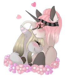 Size: 1024x1195 | Tagged: safe, artist:pixelberrry, derpibooru import, oc, oc:itami, oc:precilla, unofficial characters only, pony, unicorn, female, horn, horns, image, mare, png, simple background, transparent background