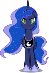 Size: 692x1024 | Tagged: safe, princess luna, image, png, slit eyes