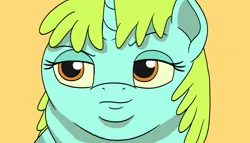 Size: 2184x1251 | Tagged: safe, artist:mkogwheel, whoa nelly, pony, unicorn, art pack:fun size 2, eyebrows, fat, female, horn, image, lidded eyes, mare, obese, png, reaction image, smug, solo