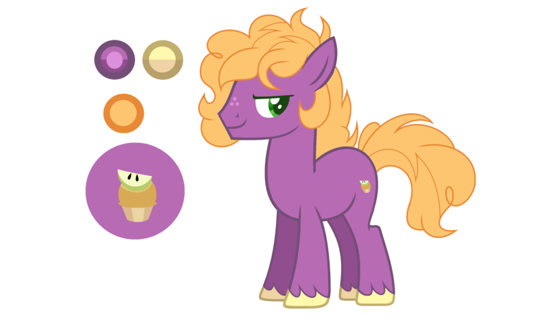 Size: 3028x1836 | Tagged: safe, artist:lilaclavender27, artist:pegasski, derpibooru import, editor:lilaclavender27, little mac, earth pony, pony, season 9, the last problem, spoiler:s09, base artist:pegasski, base used, base:pegasski, cutie mark, g4, image, little mac's cutie mark, next generation, png, redesign, reference sheet, simple background, solo, transparent background