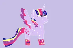 Size: 1848x1231 | Tagged: safe, artist:dianarp1990, derpibooru import, twilight sparkle, twilight sparkle (alicorn), alicorn, crystal pony, female, g4, image, png, rainbow power