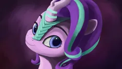 Size: 5120x2880 | Tagged: safe, artist:dreamingofpony, derpibooru import, starlight glimmer, kirin, pony, derpibooru exclusive, female, high res, image, kirin starlight, kirinified, looking at you, mare, png, smiling, solo, species swap