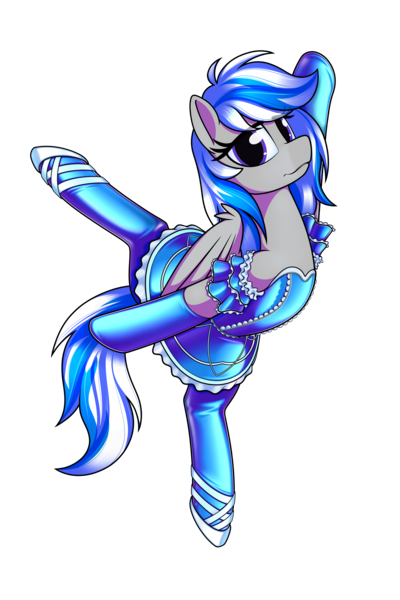 Size: 4000x6000 | Tagged: safe, artist:dacaoo, derpibooru import, oc, oc:lady lightning strike, unofficial characters only, series:battle to ballet, ballerina, ballet, ballet slippers, clothes, image, latex, latex dress, latex socks, png, simple background, socks, solo, transparent background
