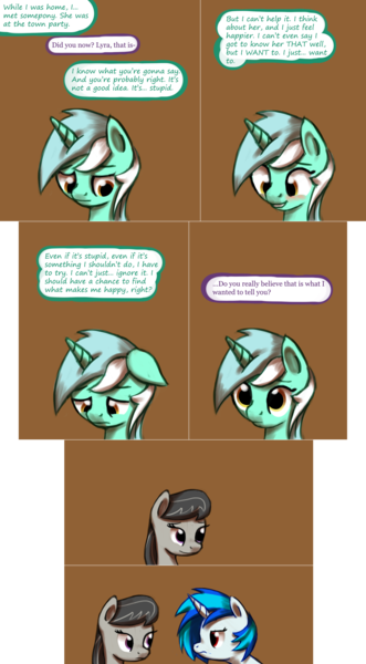 Size: 1883x3414 | Tagged: safe, artist:esuka, derpibooru import, lyra heartstrings, octavia melody, vinyl scratch, pony, ask-canterlot-musicians, image, png