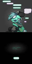 Size: 1280x2562 | Tagged: safe, artist:esuka, derpibooru import, lyra heartstrings, octavia melody, pony, ask-canterlot-musicians, black eye, crying, hug, image, implied bon bon, png