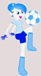 Size: 424x789 | Tagged: safe, artist:thunderboltx33, ponerpics import, oc, unofficial characters only, equestria girls, equestria girls-ified, football, image, png, sports